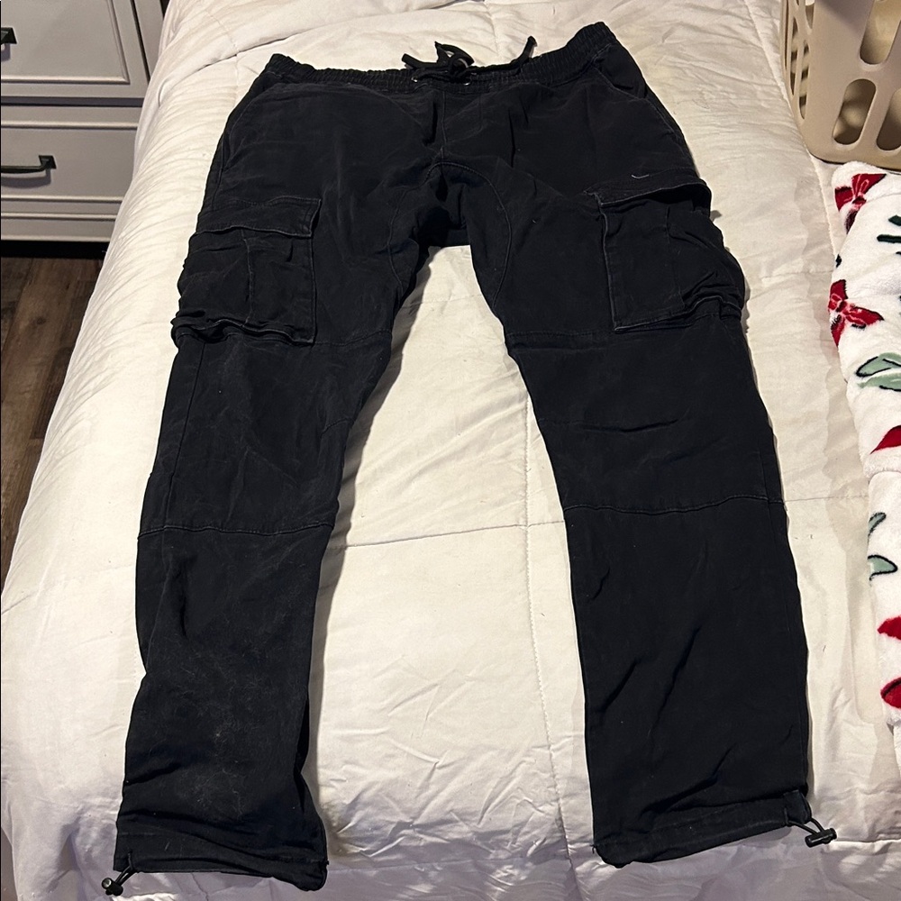 PacSun Dark Cargo Pants for Men